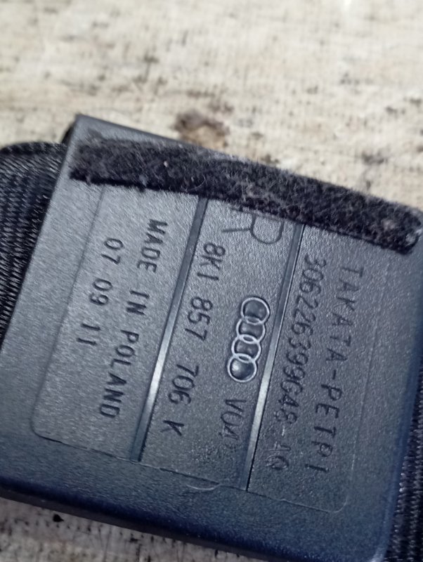 Ремень безопасности Audi A4 2011 B8
