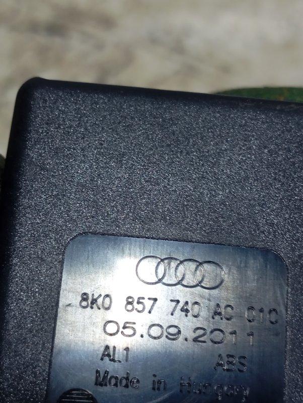 Замок ремня безопасности Audi A4 2011 B8