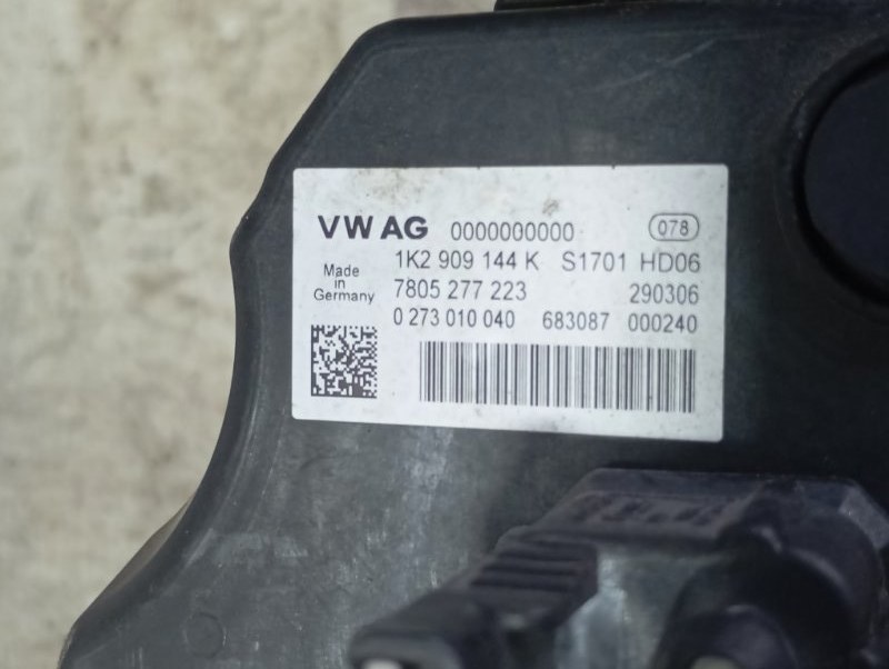 Мотор рулевой колонки Volkswagen Passat 2006 B6