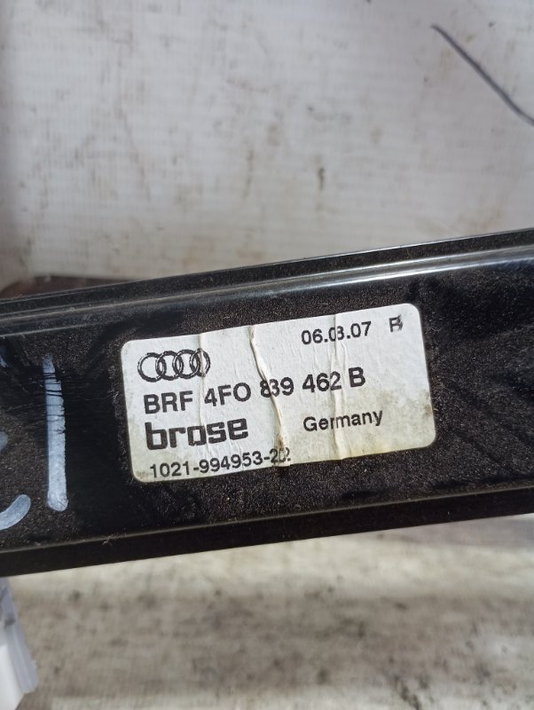 Стеклоподъемник Audi A6 2007 C6