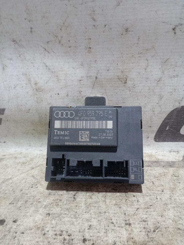 Блок управления двери Audi A6 2007 C6