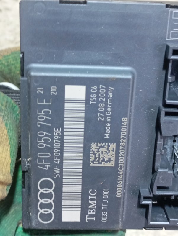 Блок управления двери Audi A6 2007 C6