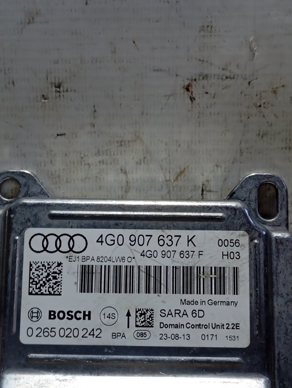 Блок управления подушками безопасности Audi A6 ALLROAD 2014 C7