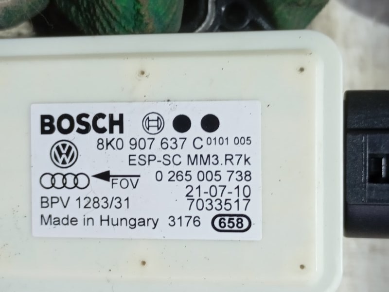 Датчик ускорения ESP Audi A4 2011 B8