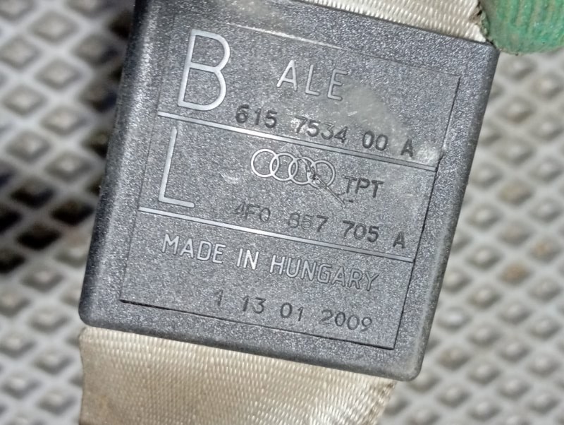 Ремень безопасности Audi A6 ALLROAD 2010 C6