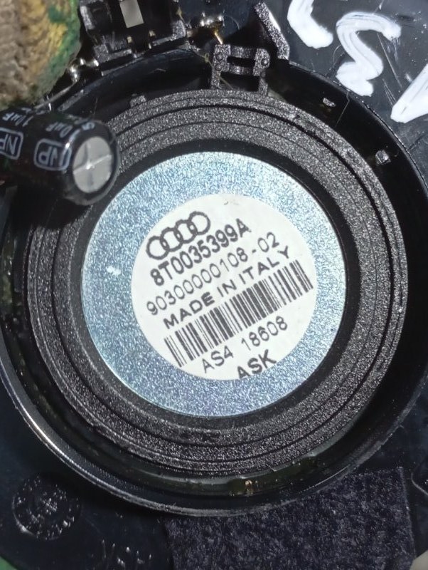 Динамик ВЧ Audi A4 2008 B8
