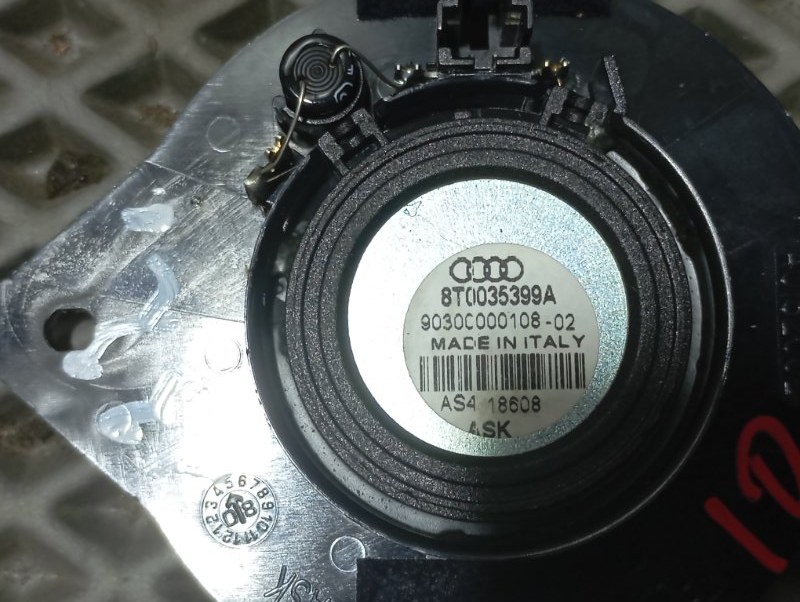 Динамик ВЧ Audi A4 2008 B8