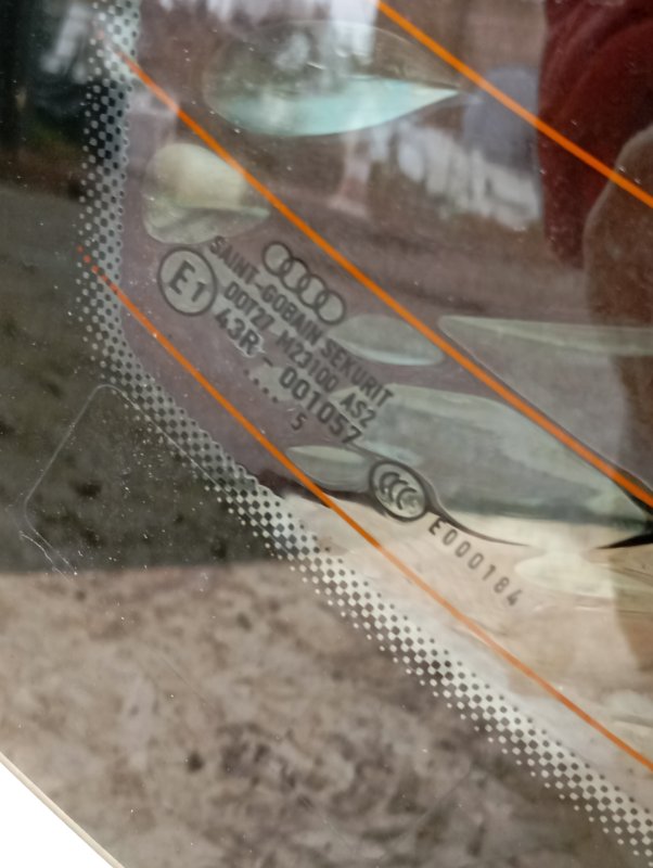 Стекло заднее Audi A4 2006 B7