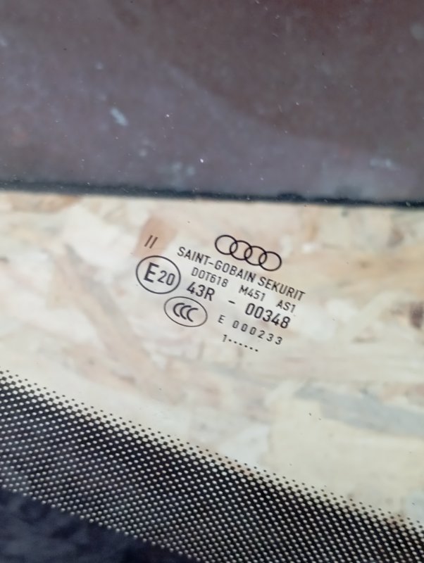 Стекло лобовое Audi A4 2011 B8