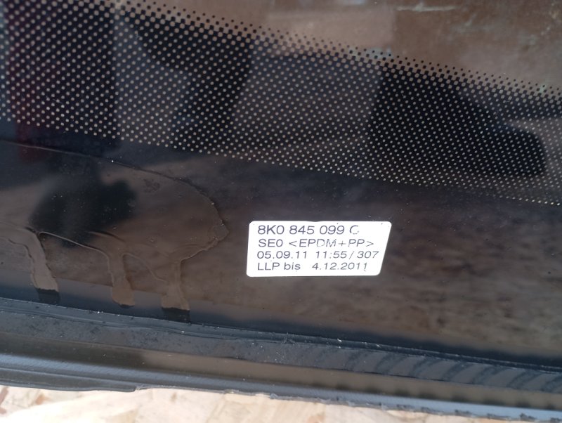 Стекло лобовое Audi A4 2011 B8