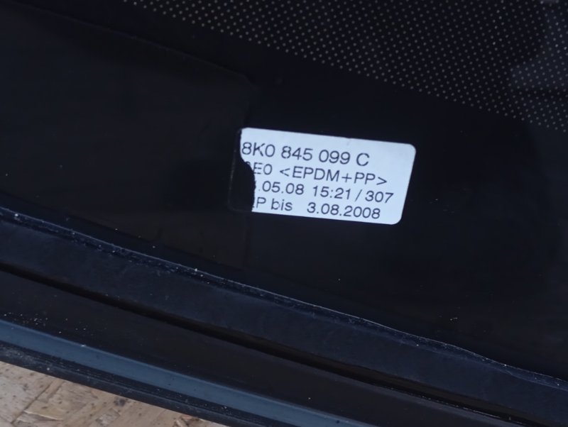 Стекло лобовое Audi A4 2008 B8