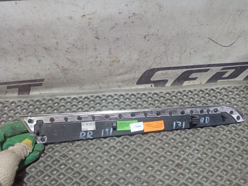 Вставки дверных карт декоративные Audi A6 2007 C6