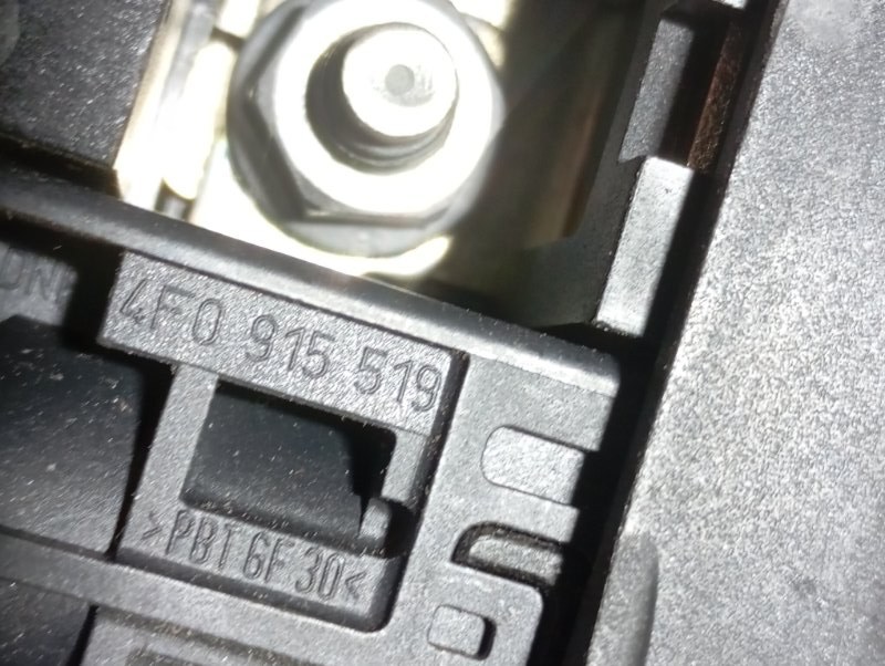 Клемма аккумулятора плюс Audi A6 2007 C6