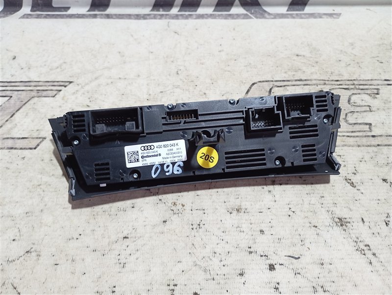 Блок управления климат-контролем Audi A6 2011 C7