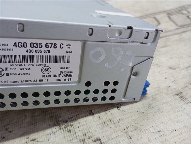 Блок управления MMI Audi A6 2013 C7