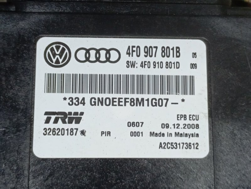 Блок управления стояночным тормозом Audi A6 2010 C6