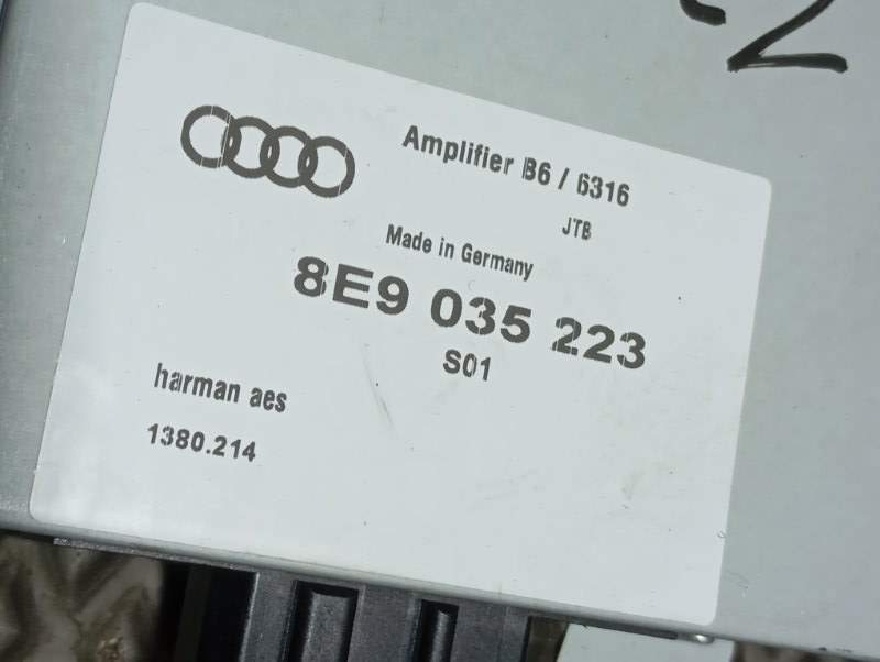 Усилитель звука Audi A4 2002 B6