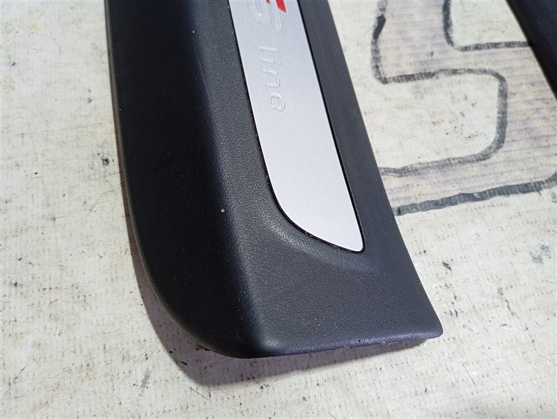 Накладки порогов дверей Audi Q7 2010 4L