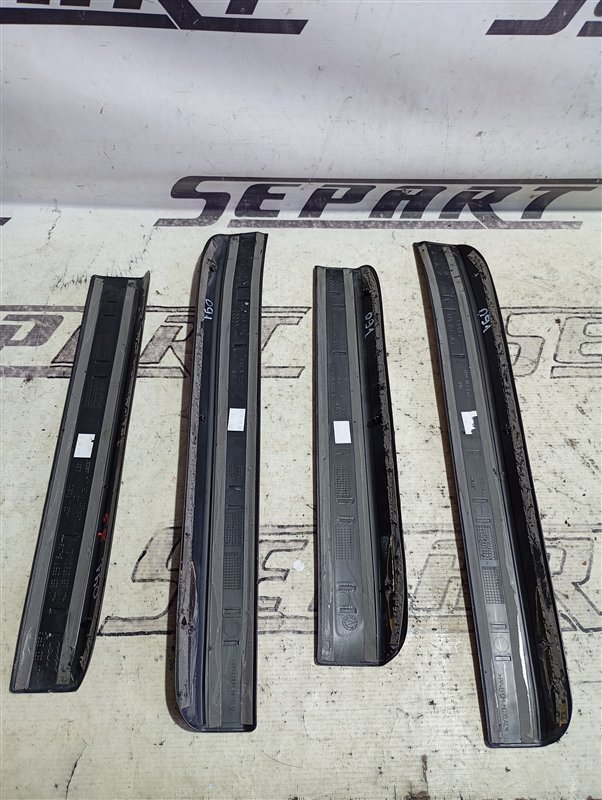 Накладки порогов дверей Audi Q7 2010 4L