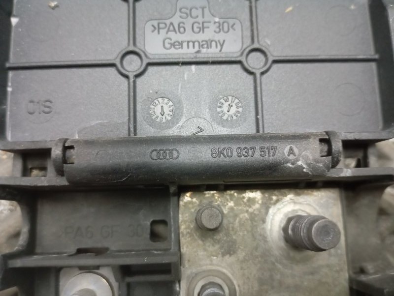 Клемма аккумулятора плюс Audi A5 2012 8T