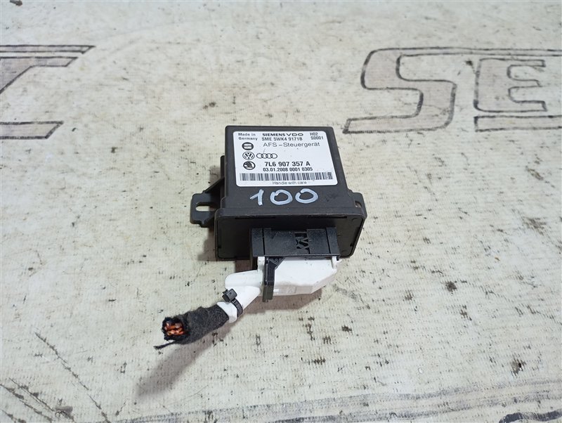 Блок управления светом Volkswagen Touareg 2008