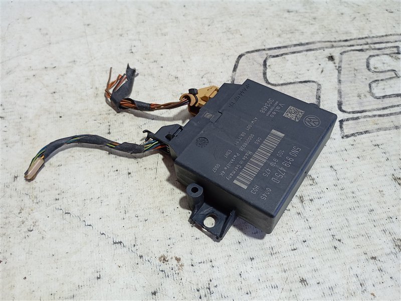 Блок управления парктроником Volkswagen Tiguan 2012 5N