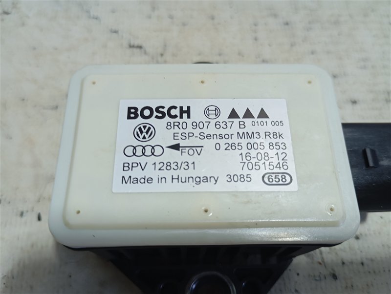 Датчик ускорения ESP Audi Q5 2012 8R