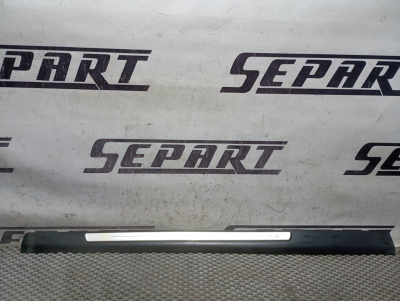 Накладки порогов дверей Audi A6 2007 C6