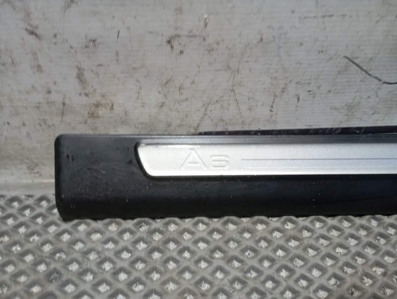 Накладки порогов дверей Audi A6 2007 C6