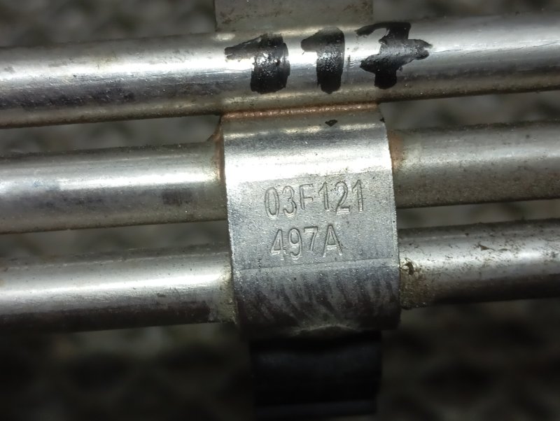 Трубки охлаждения Skoda YETI 2013