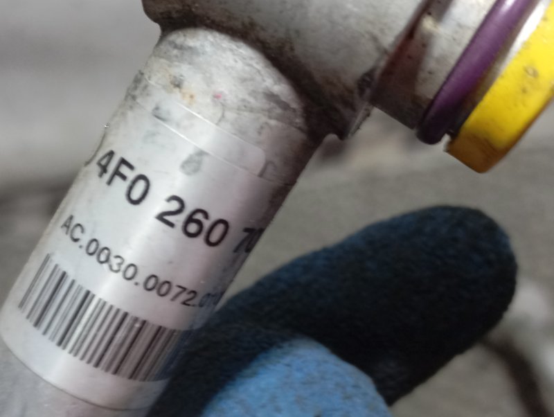 Трубка кондиционера Audi A6 2007 C6