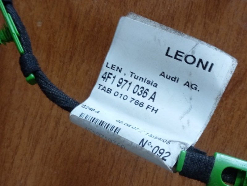 Проводка (коса) двери Audi A6 2007 C6