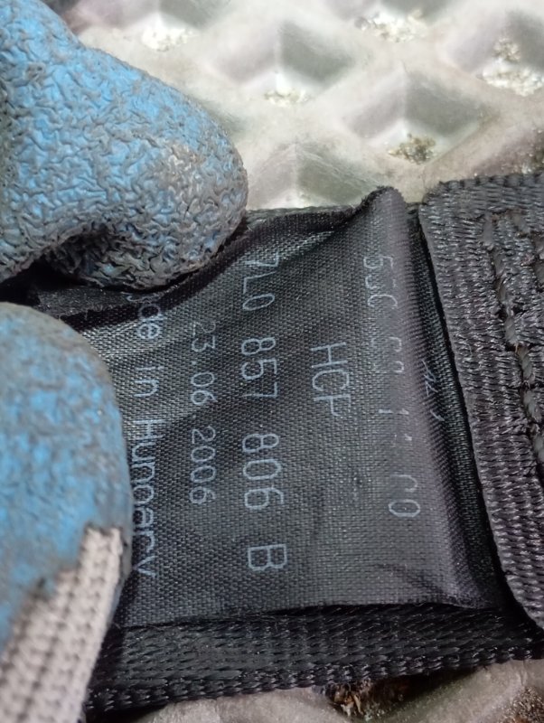 Ремень безопасности Volkswagen Touareg 2006 GP