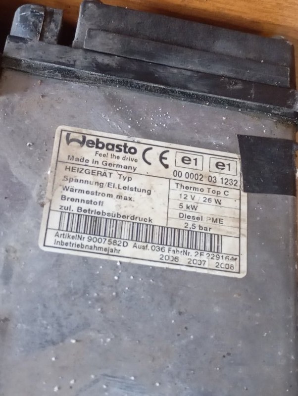 Предпусковой подогреватель Volkswagen Touareg 2006 GP