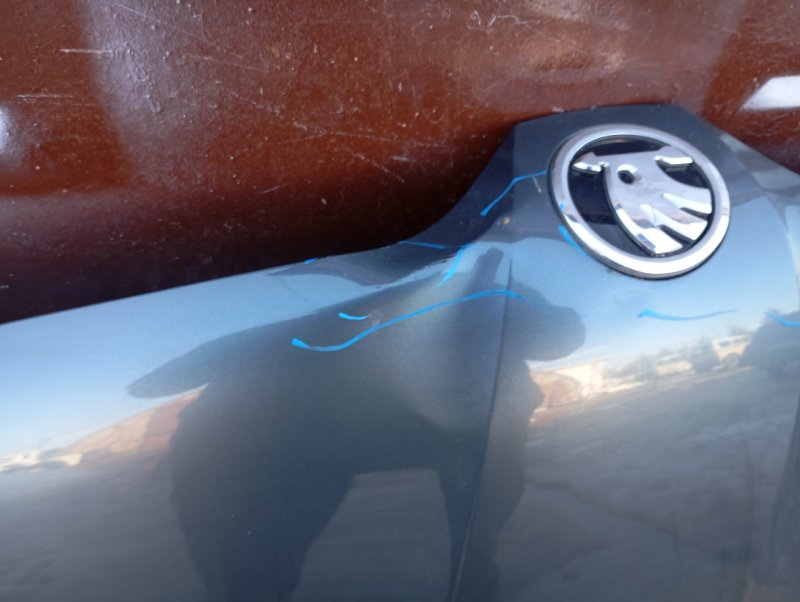 Капот Skoda YETI 2015