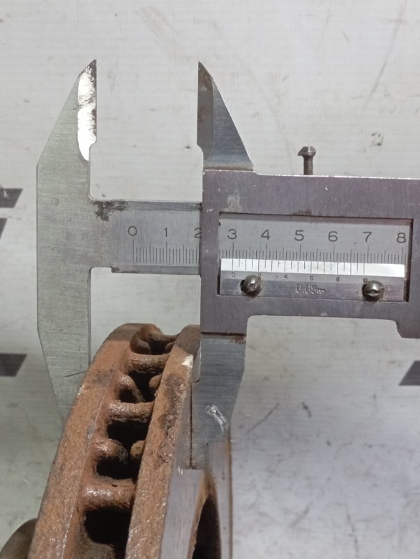 Диски тормозные Volkswagen Touareg 2006 GP