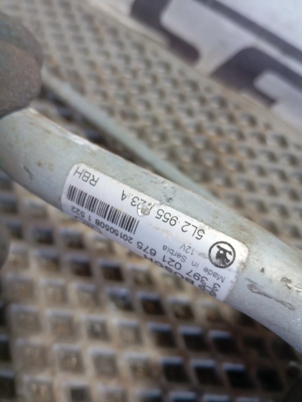 Трапеция дворников Skoda YETI 2015