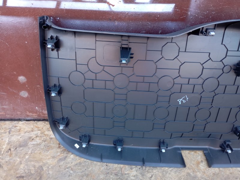 Обшивка багажника Skoda YETI 2015