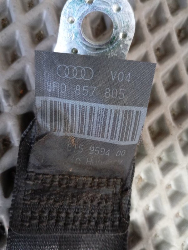 Ремень безопасности Audi S5 2010 8T