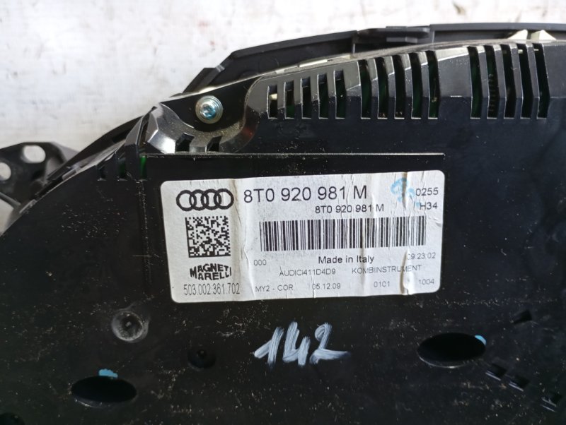 Панель приборов Audi S5 2010 8T