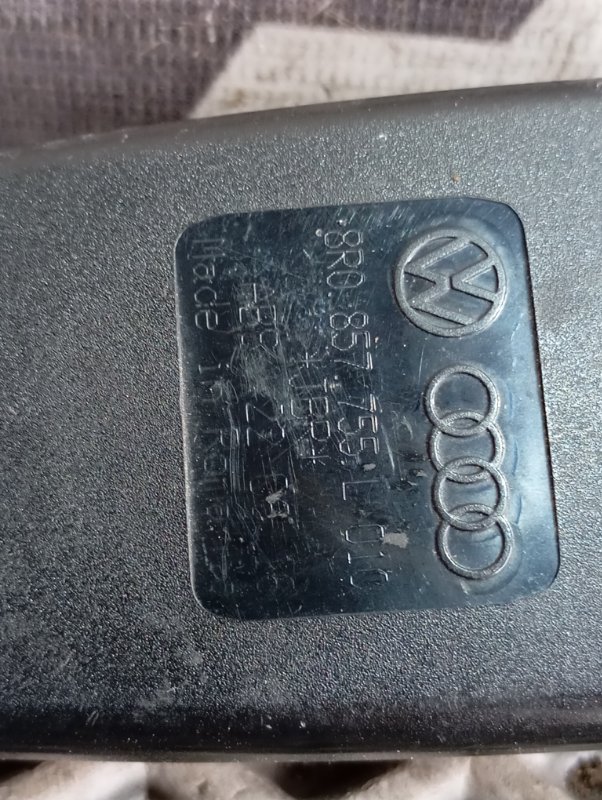 Замок ремня безопасности Audi Q5 2016 8R