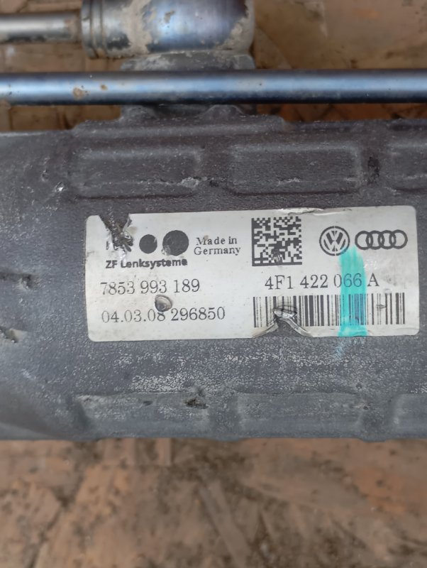 Рулевая рейка Audi A6 2009 C6