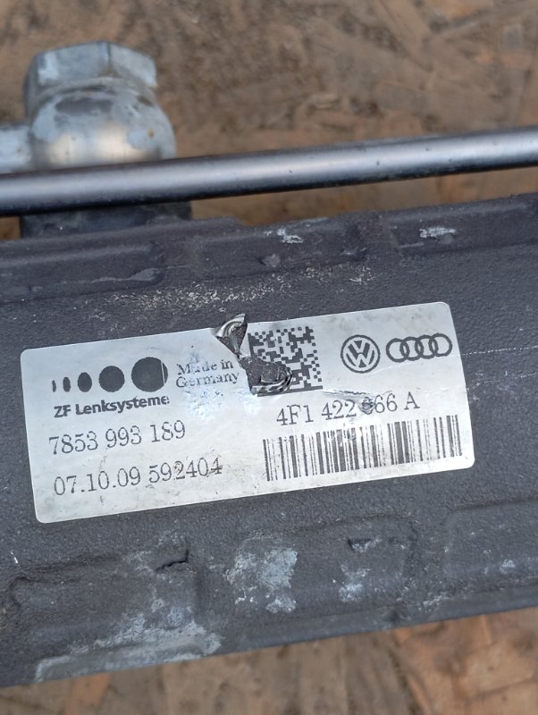 Рулевая рейка Audi A6 2009 C6