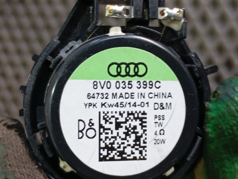 Динамик ВЧ Audi S3 2016 8V hatchback