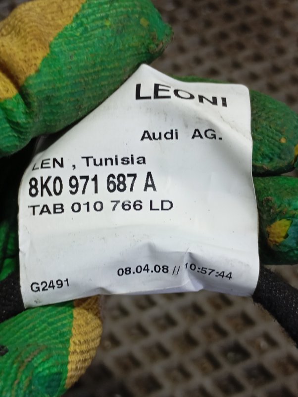 Проводка (коса) двери Audi A4 2008 B8