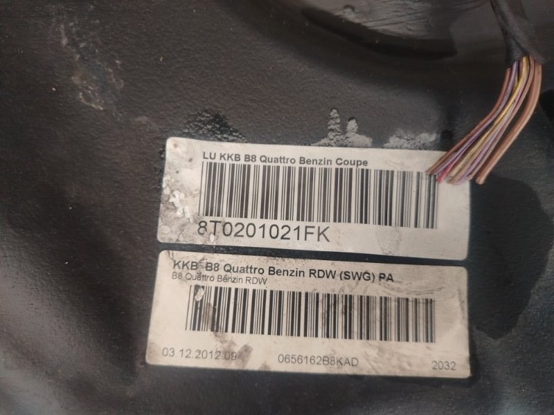 Бак топливный Audi S5 2013 8T