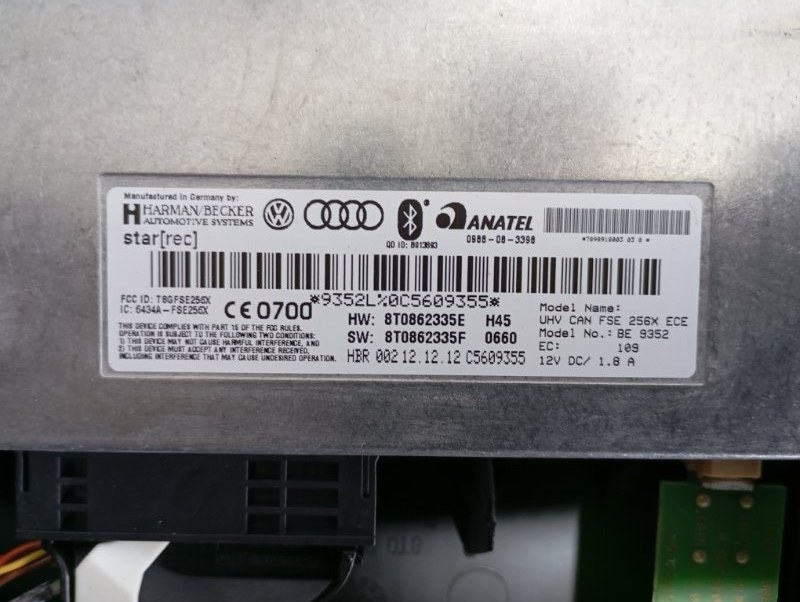 Блок Bluetooth Audi S5 2013 8T