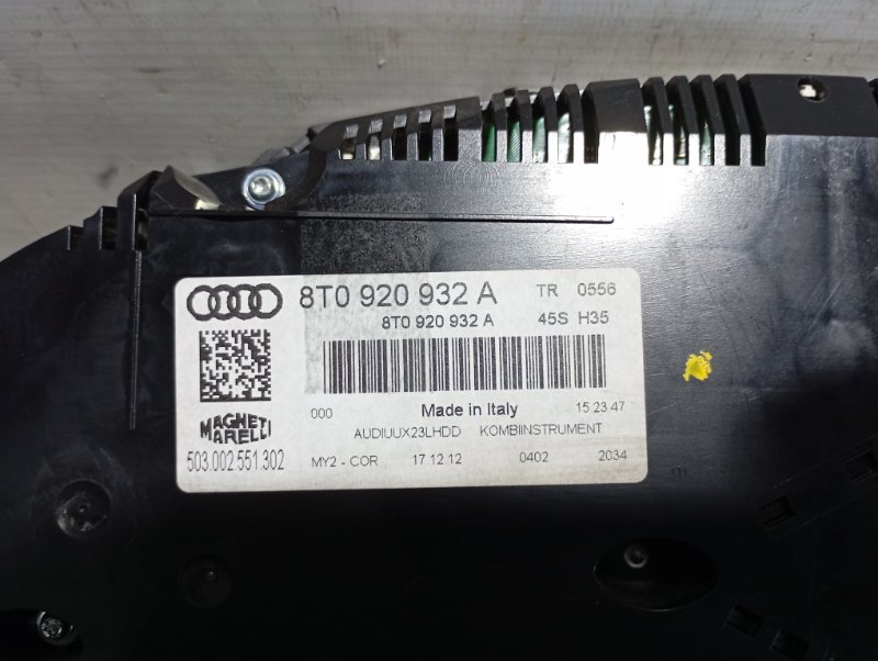 Панель приборов Audi S5 2013 8T