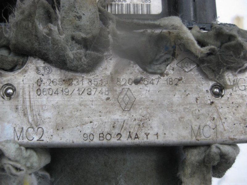 Блок ABS Renault Logan