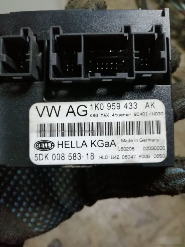 Блок комфорта Skoda Octavia A5